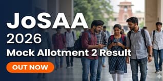 JoSAA 2026 Second Mock Seat Allotment Result Out at josaa.nic.in; Check Steps to View Allocation